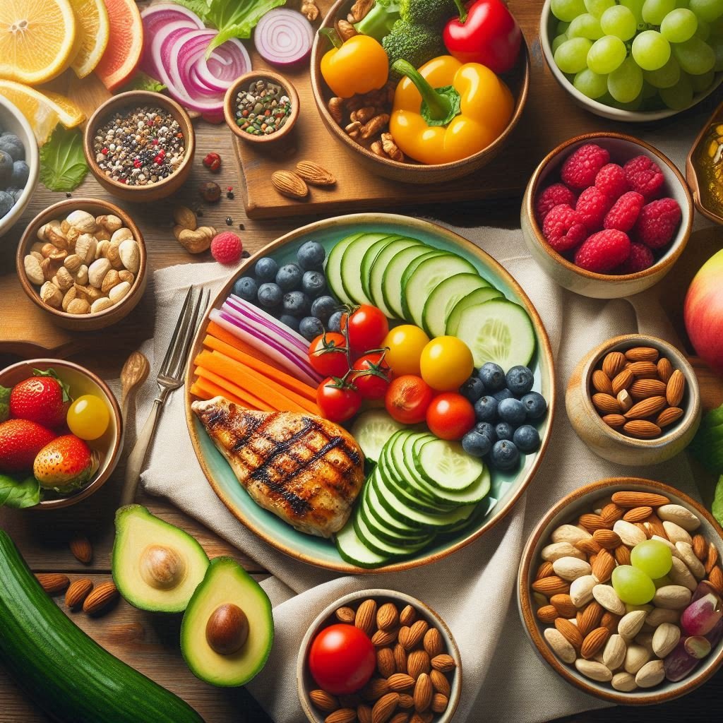 Balanced healthy meals arranged for the 3 Hour Dieting plan, promoting metabolism and weight loss with small frequent portions
