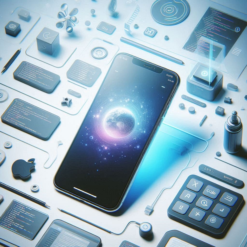 iOS development tools, Swift code, and iPhone design on Wiwi.live iOS development page